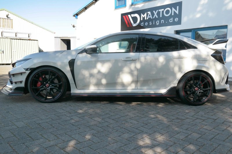 Maxton Racing Seitenschweller Ansatz HONDA CIVIC X TYPE R HO-CI-10-TYPE-R-CNC-SD1