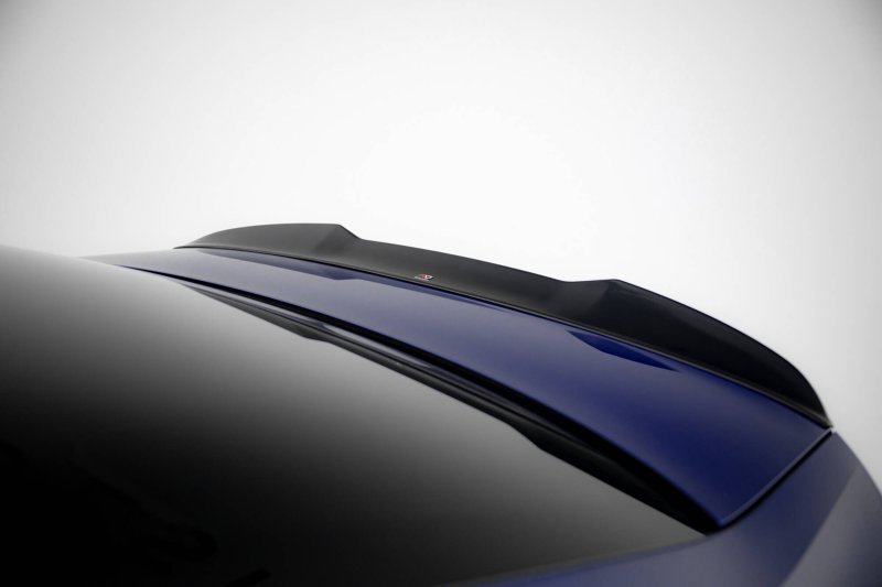 Maxton Spoiler CAP Abrisskante 3D Audi A3 S-Line Limousine / S3 Limousine 8Y Facelift schwarz Hochglanz AU-A3-8Y-SLINE-S-CAP3D1-G
