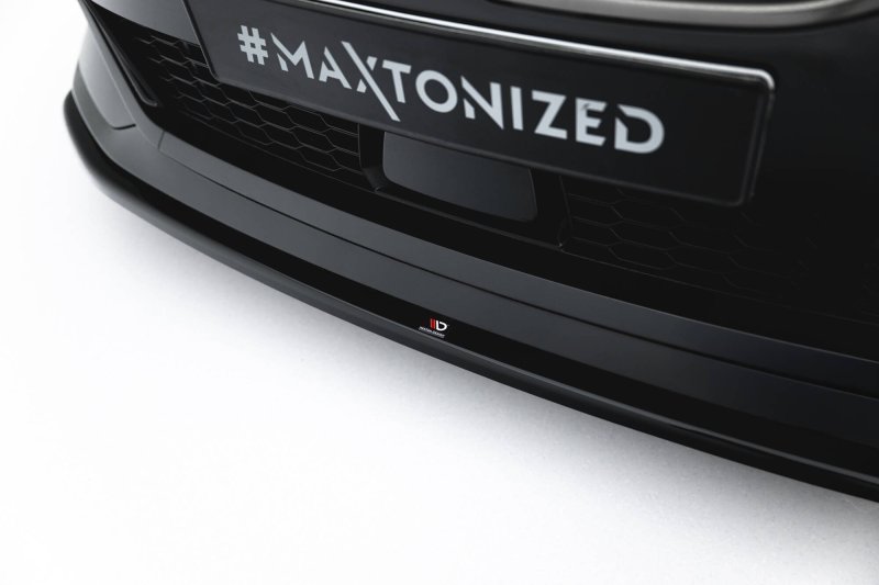 Maxton Front Ansatz BMW M135i M-Performance F40 schwarz Hochglanz BM-1-40-M-MPFC-FD1-G