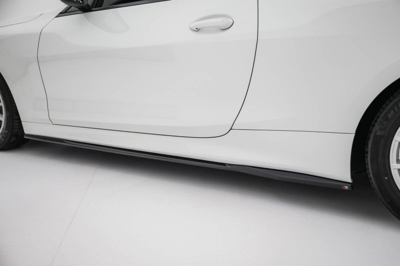 Maxton Seitenschweller Ansatz BMW 4er Coupe / Cabrio G22 / G23 schwarz Hochglanz BM-4-G23-CA-SD1-G