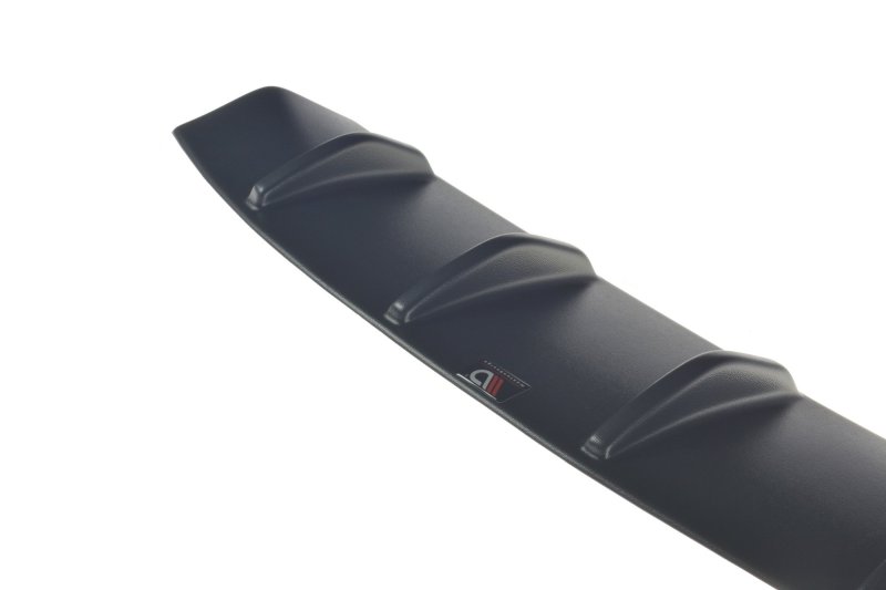 Maxton Diffusor Heck Ansatz für JAGUAR XF- R  schwarz Hochglanz JA-XFR-1-RS1-G