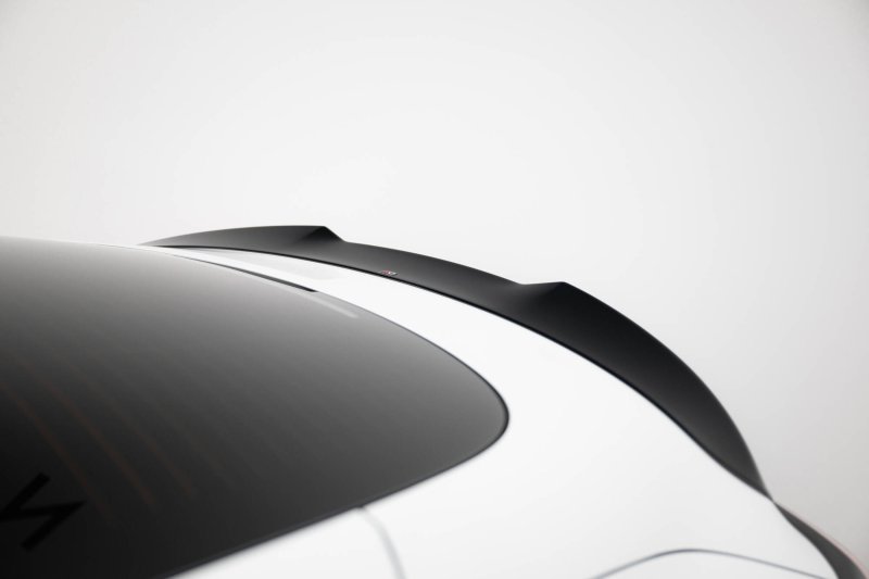 Maxton Spoiler CAP Abrisskante 3D Tesla Model 3 Performance Mk1 Facelift schwarz Hochglanz TE-MODEL3-1F-CAP3D1-G