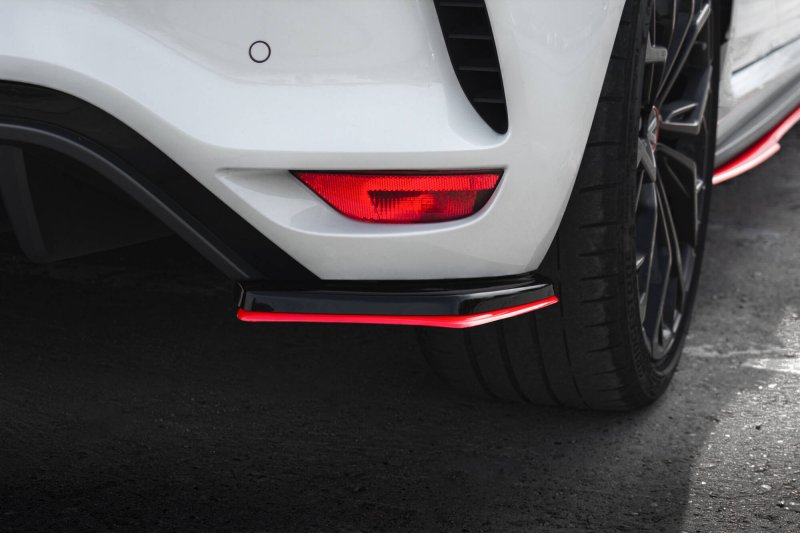 Maxton Heck Ansatz Flaps Diffusor V.2 Renault Megane RS Mk4 RE-ME-4-RS-RSD1G+RSD1R-RED