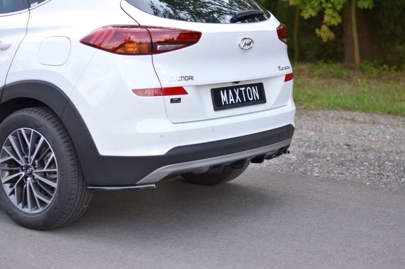 Maxton Heck Ansatz Flaps Diffusor für Hyundai Tucson Mk3 Facelift schwarz Hochglanz HY-TU-3F-RSD1-G