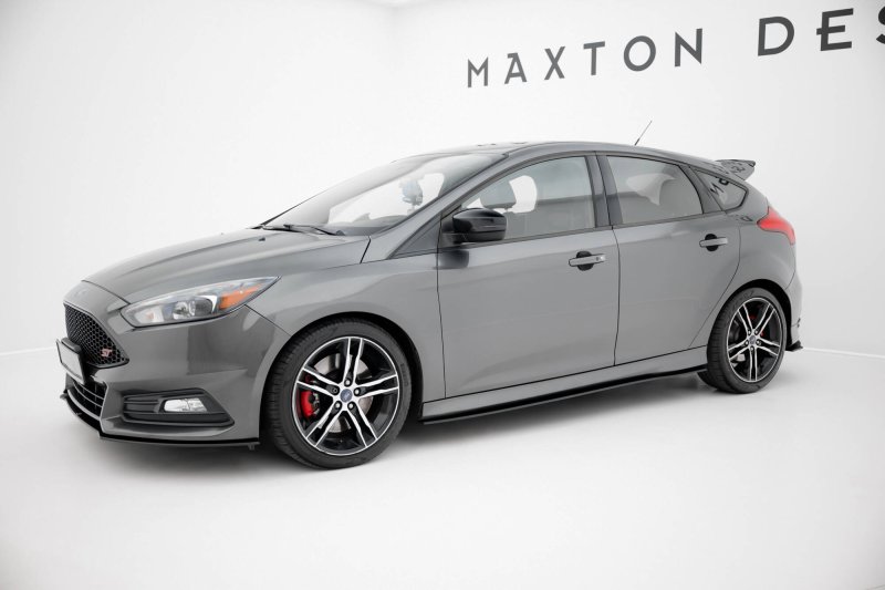 Maxton Street Pro Seitenschweller Ansatz Ford Focus ST Mk3 Facelift FOFO3FSTCNC-SD1BRB