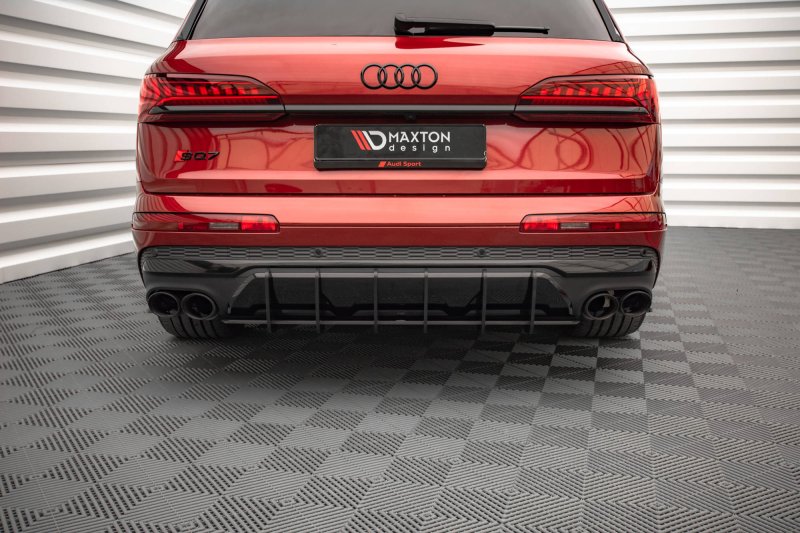 Maxton Street Pro Heckschürze für Audi SQ7 /Q7 S-Line Mk2 (4M) Facelift  AUSQ72FCNC-RS1BRB