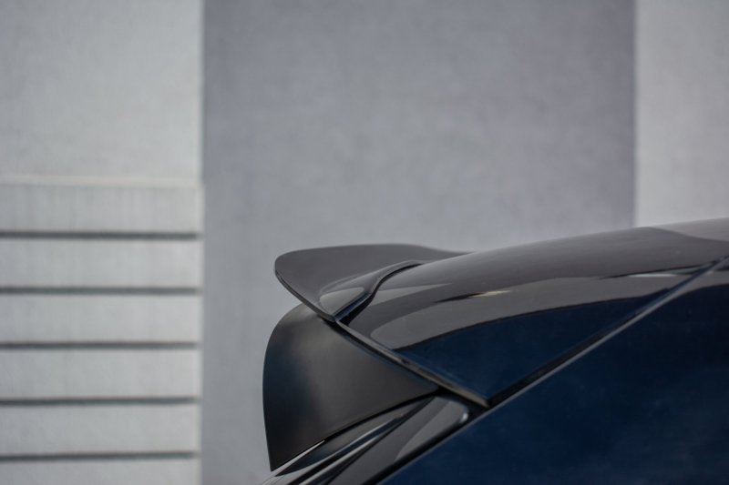 Maxton Spoiler CAP für BMW X5 E70 Facelift M Paket schwarz Hochglanz BM-X5-70F-MPACK-CAP1-G