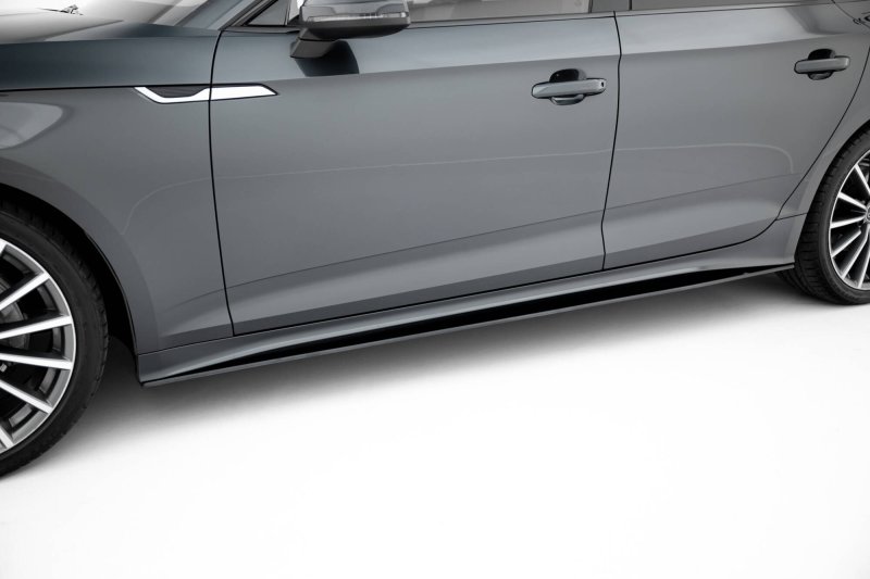 Maxton Street Pro Seitenschweller Ansatz Audi A5 Sportback F5 Facelift AUA52FSBCNC-SD1BRB