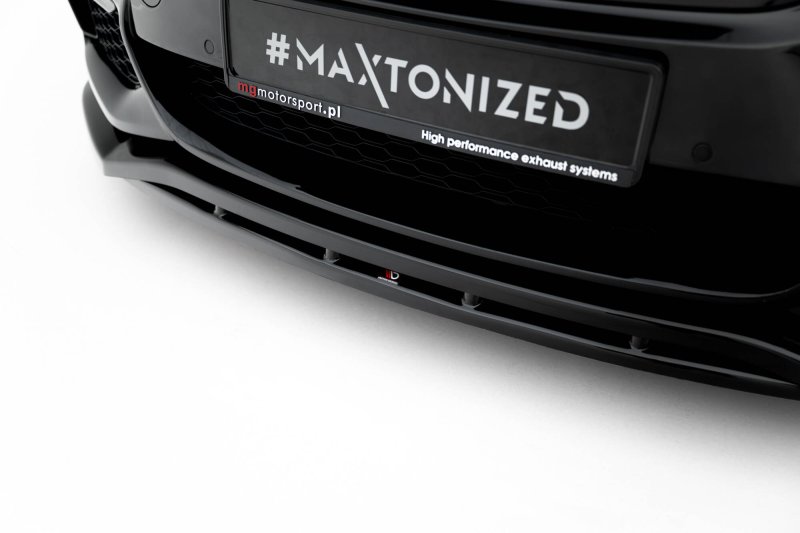 Maxton Front Ansatz BMW M550i / M550d Limousine G30 schwarz Hochglanz BM-5-G30-MPACK-FD3G+FD3R-G