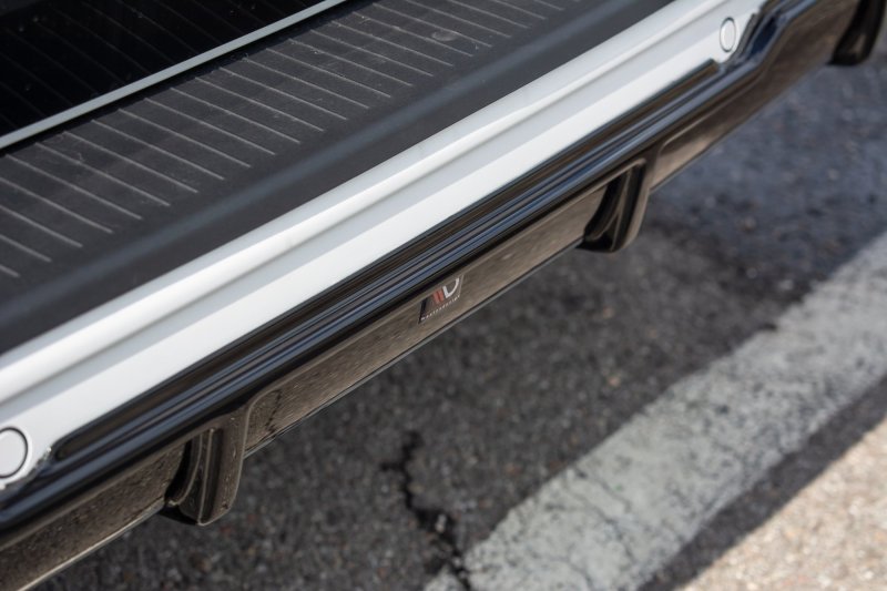 Maxton Diffusor Heck Ansatz für Volkswagen T6 schwarz Hochglanz VW-T6-RS1-G