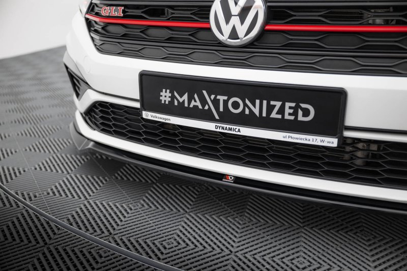Maxton Front Ansatz V.2 VW Jetta GLI Mk7 schwarz Hochglanz VW-JE-7-GLI-FD2-G