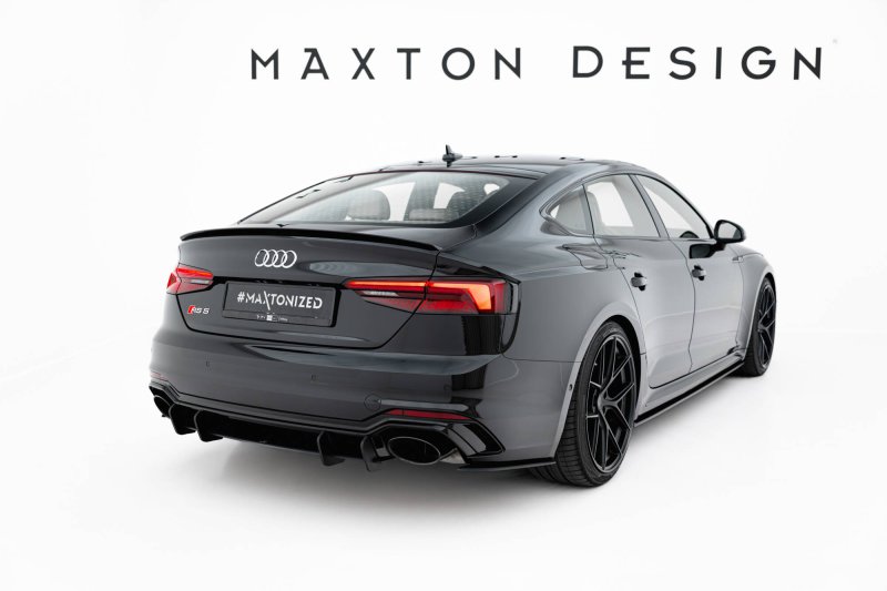 Maxton Street Pro Heck Ansatz Flaps Diffusor Audi RS5 Sportback F5 AURS52SBCNC-RSD1BRB