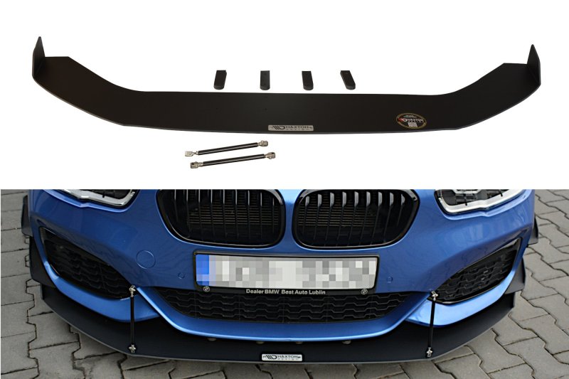 Maxton Racing Front Ansatz V.2 für BMW 1er F20/F21 M-Power FACELIFT BM-1-F20F-M-CNC-FD2