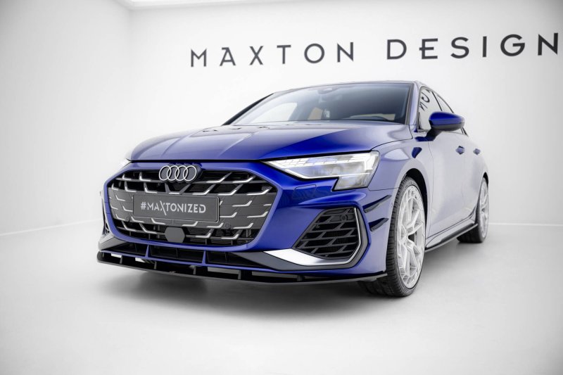 Maxton Street Pro Front Ansatz Audi A3 S-Line Limousine / S3 Limousine 8Y Facelift AUS38YFCNC-FD1B
