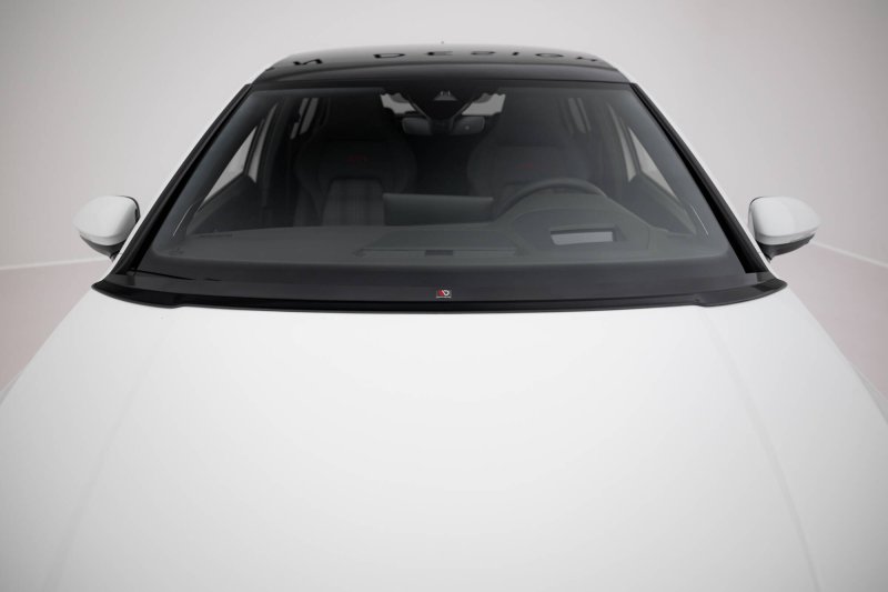 Maxton Verlängerung Motorhaube VW Golf Mk8 schwarz Hochglanz VW-GO-8-R-BE1-G