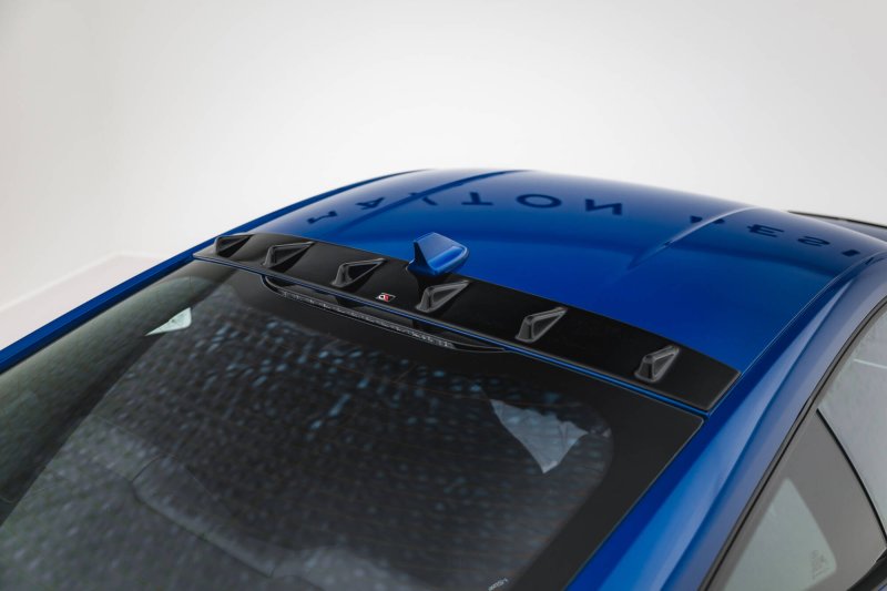 Maxton Heckscheiben Spoiler Ford Mustang GT Mk7 schwarz Hochglanz FO-MU-7-GT-H1-G