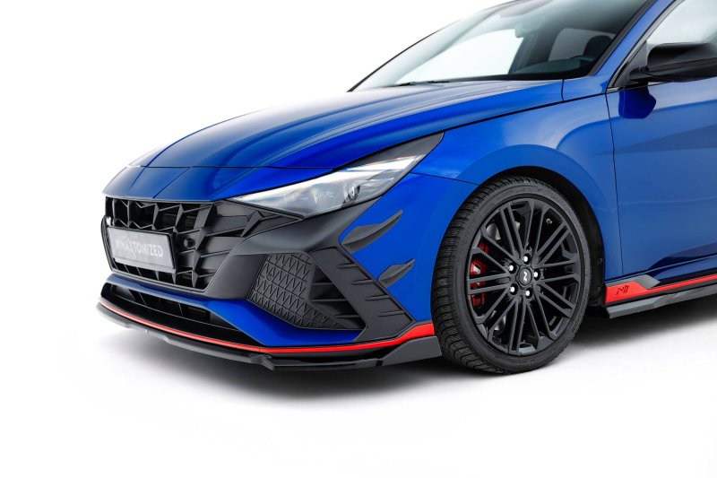 Maxton Stoßstangenflügel vorne (Canards) Hyundai Elantra N Mk7 HY-EL-7-N-CAN1