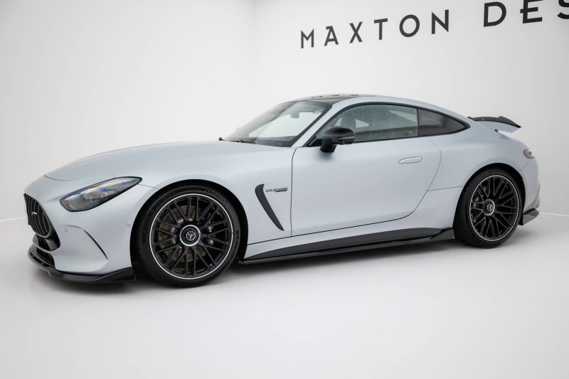 Maxton Seitenschweller Ansatz V.2 Mercedes-AMG GT 63 C192 schwarz Hochglanz ME-AMG-GT-2-63-SD2-G