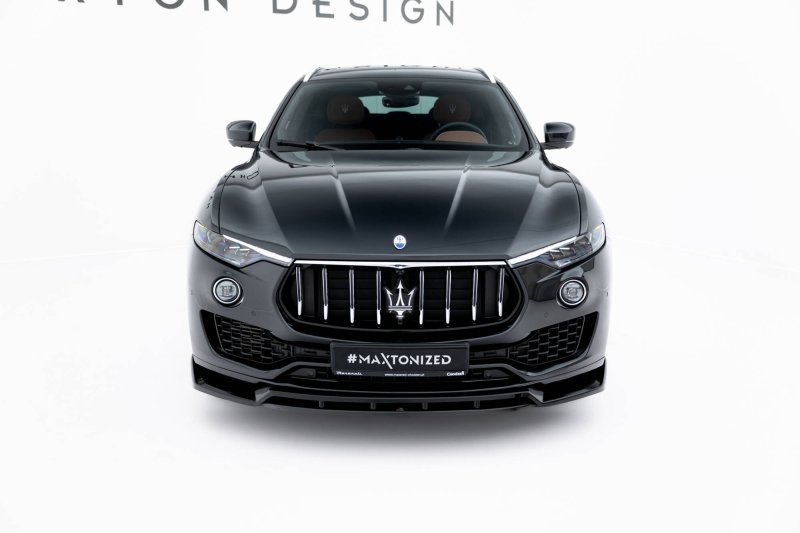 Maxton Front Ansatz Maserati Levante GT Mk1 Facelift schwarz Hochglanz MS-LE-1F-GT-FD1G+FD1R-G