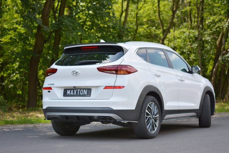 Maxton Heck Ansatz Flaps Diffusor für Hyundai Tucson Mk3 Facelift schwarz Hochglanz HY-TU-3F-RSD1-G