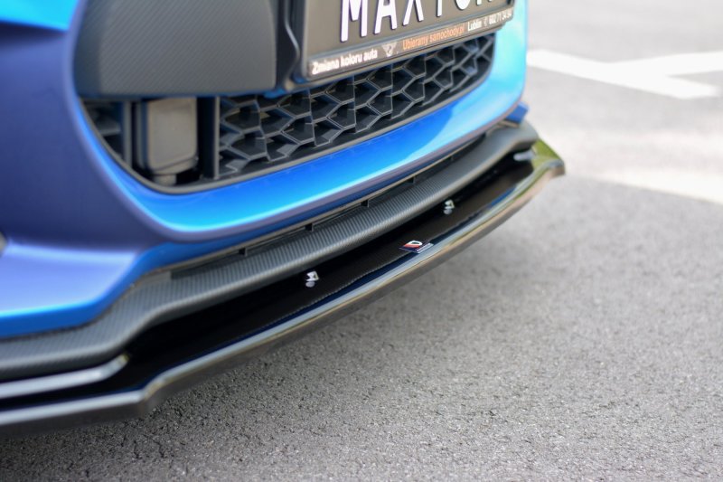 Maxton Front Ansatz V.1 für SUZUKI SWIFT 6 SPORT schwarz Hochglanz SZ-SW-6-SPORT-FD1-G