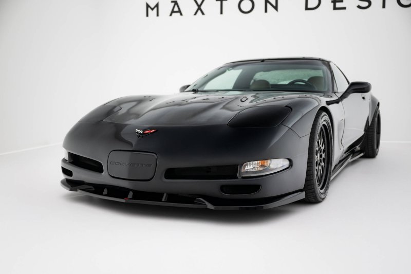Maxton Front Ansatz Chevrolet Corvette C5 schwarz Hochglanz CH-CO-C5-FD1-G
