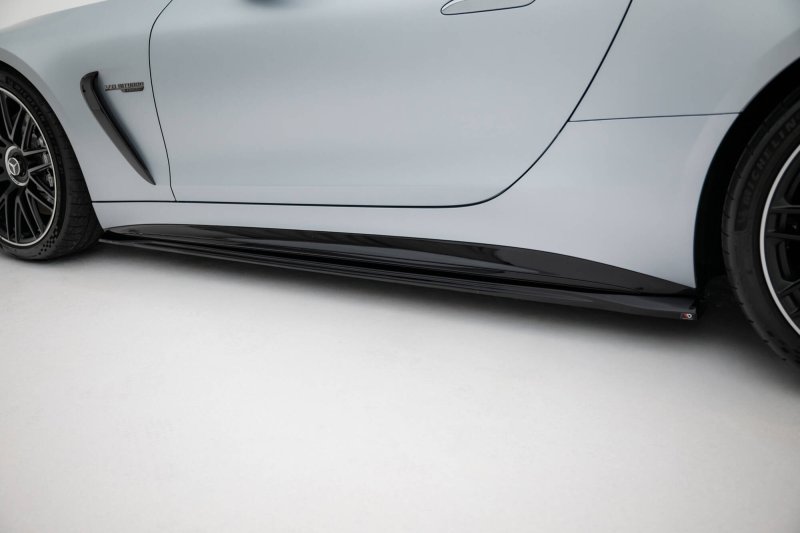 Maxton Seitenschweller Ansatz V.1 Mercedes-AMG GT 63 C192 schwarz Hochglanz ME-AMG-GT-2-63-SD1-G