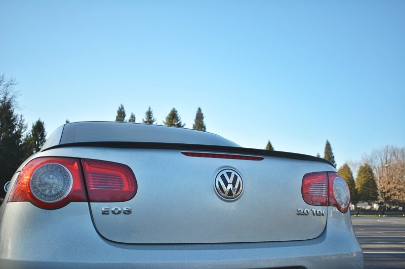 Maxton Spoiler CAP für VW EOS schwarz Hochglanz VW-EOS-1-CAP1-G
