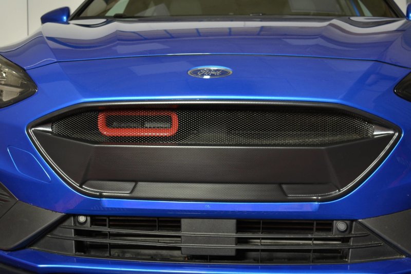Maxton Front Grill Ford Focus ST / ST-Line Mk4 schwarz Hochglanz FO-FO-4-STLINE-G1-G