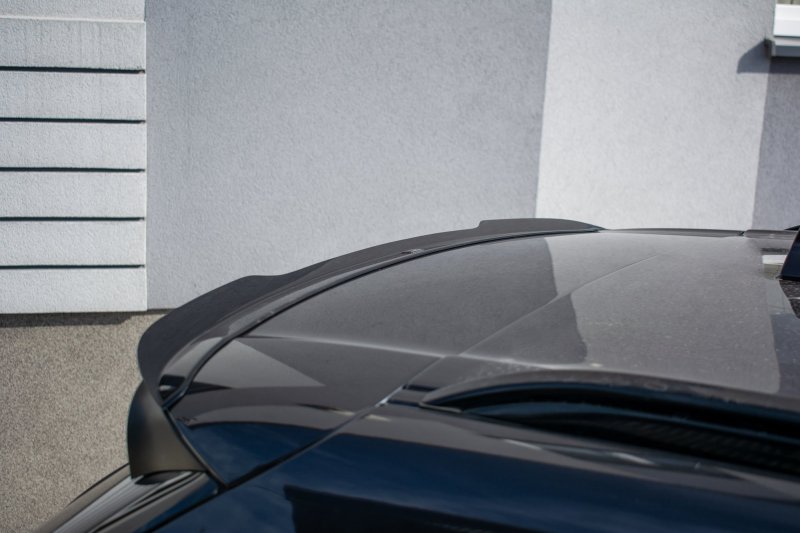 Maxton Spoiler CAP für BMW X5 E70 Facelift M Paket schwarz Hochglanz BM-X5-70F-MPACK-CAP1-G