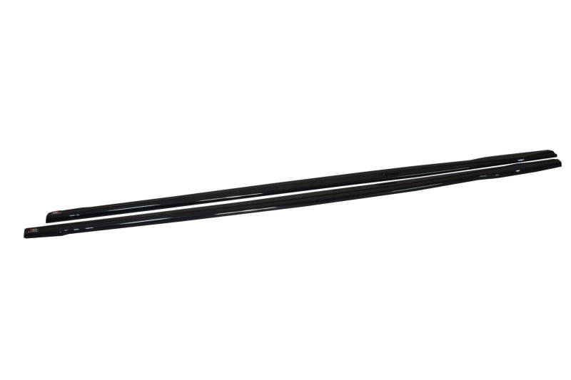 Maxton Seitenschweller Ansatz für V.2 für. BMW 1er F20 M135i / M140i / M-Paket schwarz Hochglanz BM-1-F20F-M-SD2-G