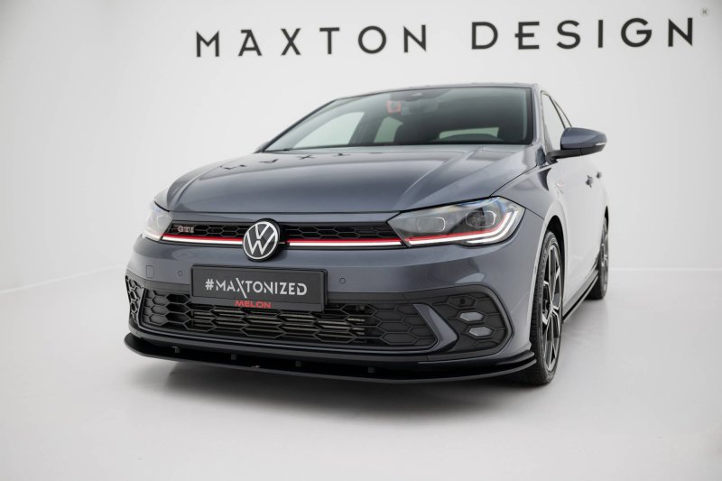 Maxton Street Pro Front Ansatz VW Polo AW GTI Facelift VWPO6FGTICNC-FD1B