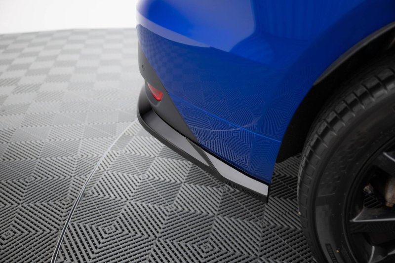 Maxton Mittlerer Cup Diffusor Heck Ansatz Jaguar F-Pace R-Sport Mk1 schwarz Hochglanz JA-FP-1-RSPORT-RD1G+RD2-G
