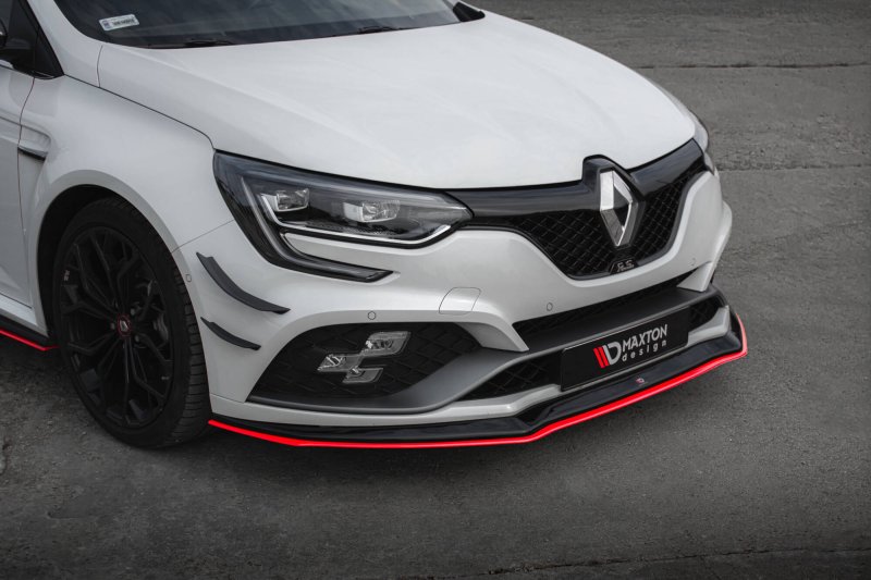 Maxton Front Ansatz V.3 Renault Megane RS Mk4 RE-ME-4-RS-FD2G+FD2R-RED