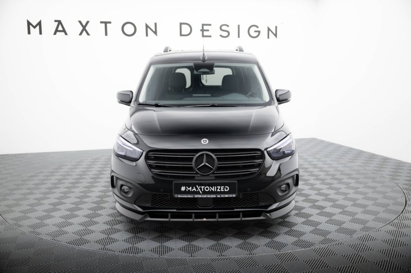 Maxton Front Ansatz Mercedes-Benz T W420 schwarz Hochglanz ME-T-1-FD1-G