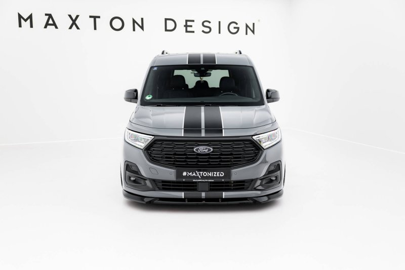 Maxton Front Ansatz Ford Transit Connect Mk3 schwarz Hochglanz FO-TR-CON-3F-FD1-G