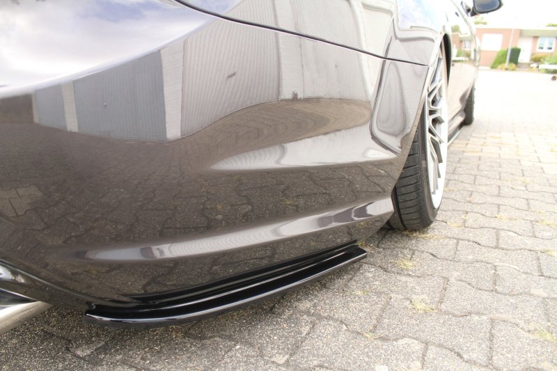 Maxton Heck Ansatz Flaps Diffusor MERCEDES CL 500 C216 AMGLINE schwarz Hochglanz ME-CL-500-216-AMGLINE-RSD1-G