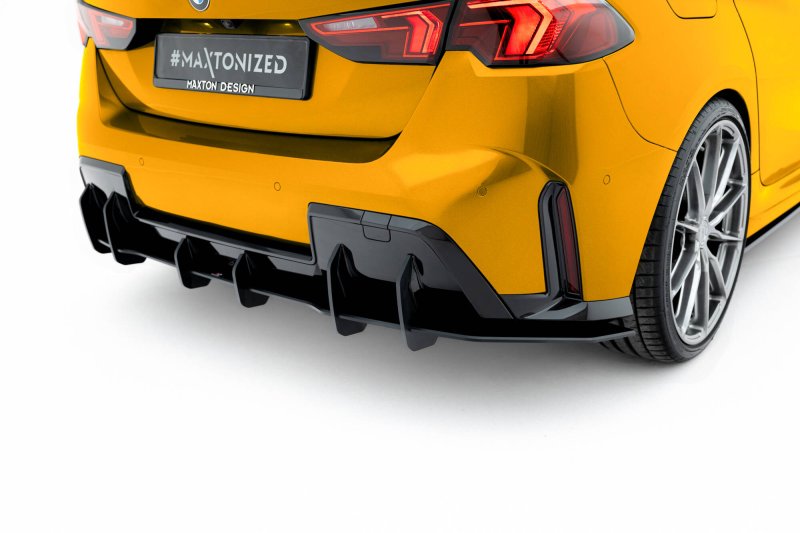 Maxton Street Pro Heckschürze BMW 1er M-Paket F70 BM170MPACKCNC-RS1B+BRBI