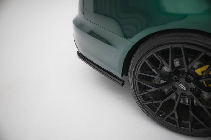 Maxton Heck Ansatz Flaps Diffusor V.2 Audi A6 S-line Avant C7 schwarz Hochglanz AU-A6-C7-SLINE-AV-RSD2-G