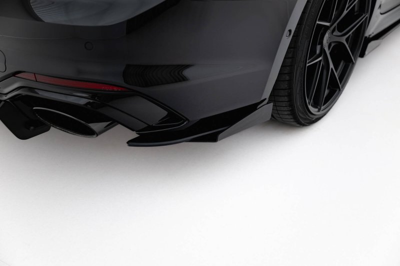 Maxton Hintere Seiten Flaps Audi RS5 Sportback F5 schwarz Hochglanz AURS52SBCNC-RSF1-G