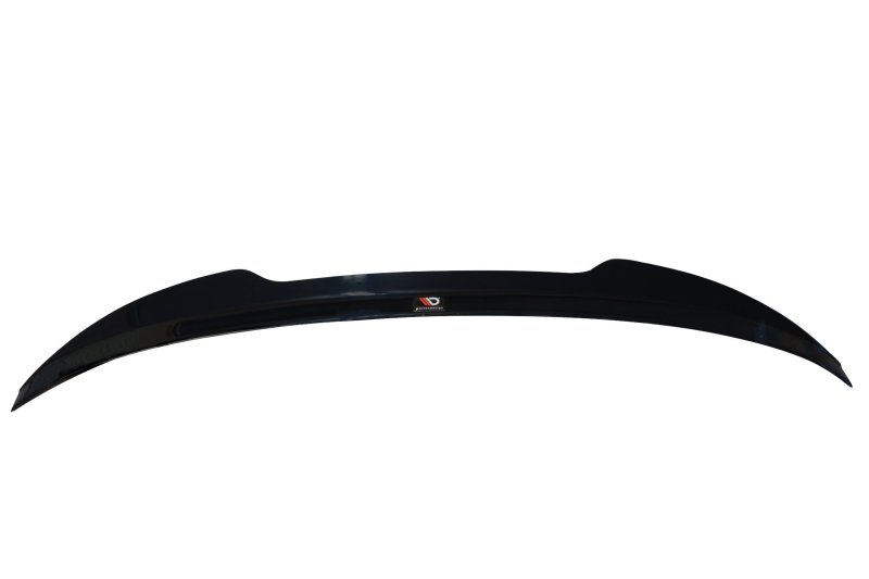 Maxton Spoiler CAP V.2 für  BMW 1er F20/F21 M-POWER FACELIFT  schwarz Hochglanz BM-1-F20-M-CAP2-G