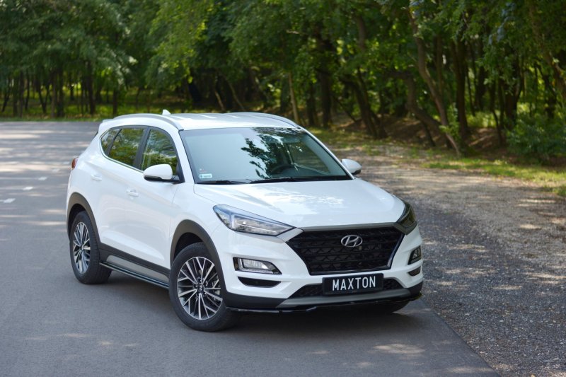 Maxton Seitenschweller Ansatz für Hyundai Tucson Mk3 Facelift schwarz Hochglanz HY-TU-3-SD1-G