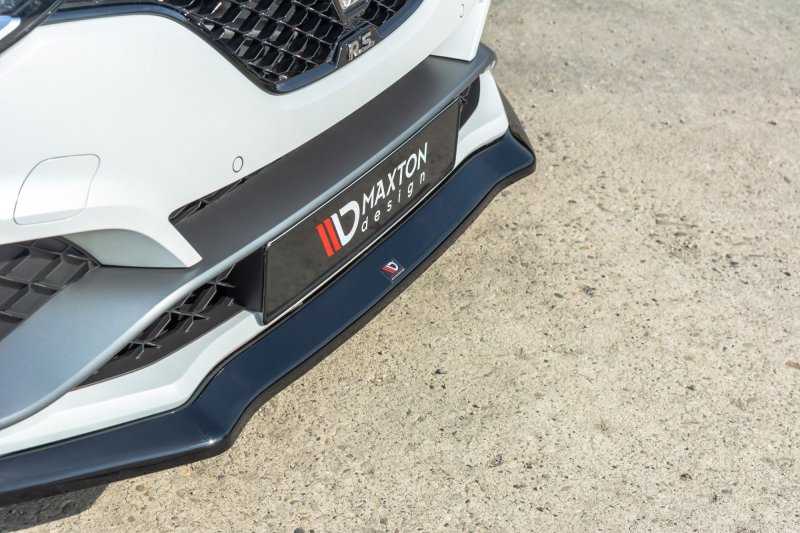 Maxton Front Ansatz V.2 für Renault Megane IV RS schwarz Hochglanz RE-ME-4-RS-FD2-G