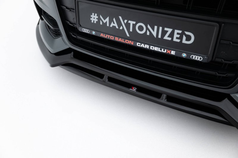 Maxton Front Ansatz V.3 Audi A6 / A6 C7 S-line/ S6 C7 Facelift schwarz Hochglanz AU-A6-C7F-SLINE-FD2G+FD2R-G