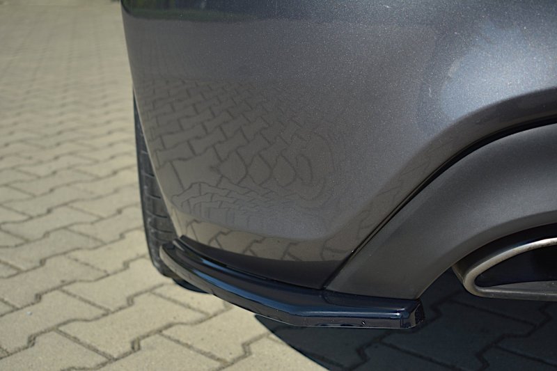 Maxton Heck Ansatz Flaps Diffusor für HYUNDAI GENESIS COUPÉ MK.1 schwarz Hochglanz HY-GE-1-C-RSD1-G