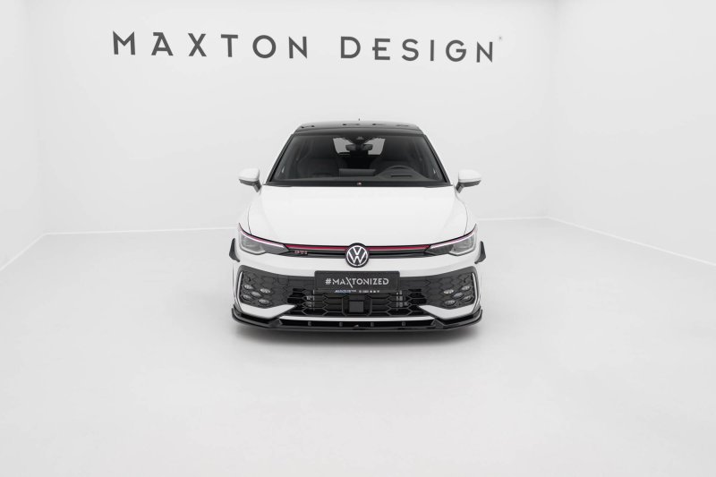 Maxton Street ProSplitter V.2 VW Golf GTI / GTE / R-Line Mk8 Facelift VWGO8FGTICNC-FD2BRB