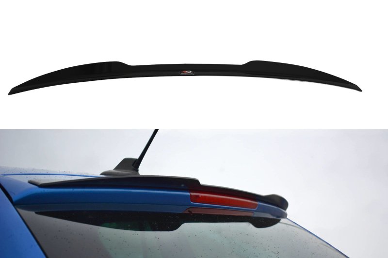 Maxton Spoiler CAP für Skoda Octavia RS Mk2 / Mk2 FL Combi schwarz Hochglanz SK-OC-2F-RS-K-CAP1-G