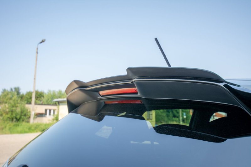 Maxton Spoiler CAP für VW Polo AW GTI schwarz Hochglanz VW-PO-6-GTI-CAP1-G