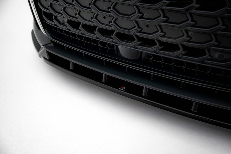 Maxton Front Ansatz V.2 Audi S8 / A8 S-Line D5 Facelift schwarz Hochglanz AU-S8-D5F-FD2-G