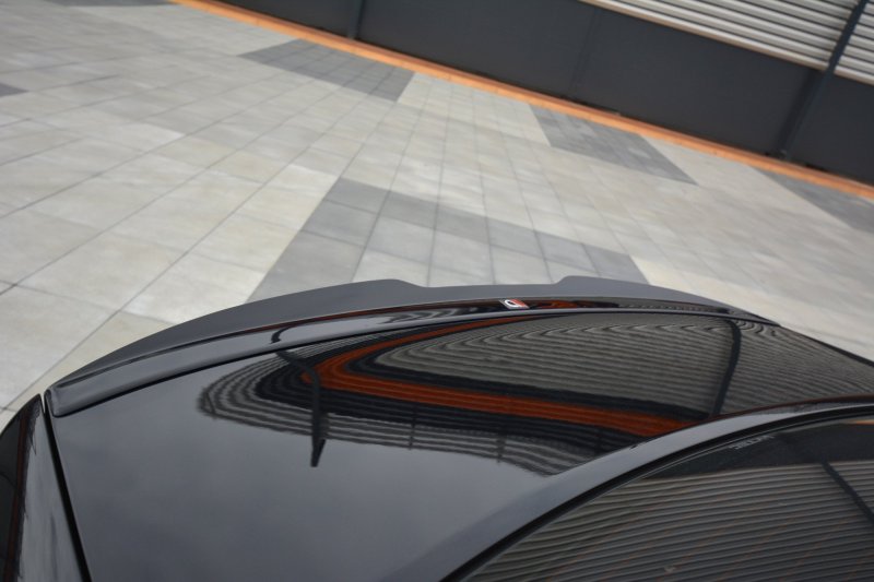 Maxton Spoiler CAP für HONDA ACCORD MK8. CU-Serie vor Facelift SEDAN schwarz Hochglanz HO-AC-8-CAP1-G